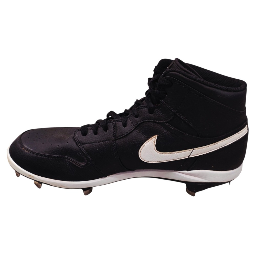 Nike Jordan 1 Retro Metal Baseball Cleats Men’s Sz 13 AV5355-011 White Sox #29 - Picture 3 of 5